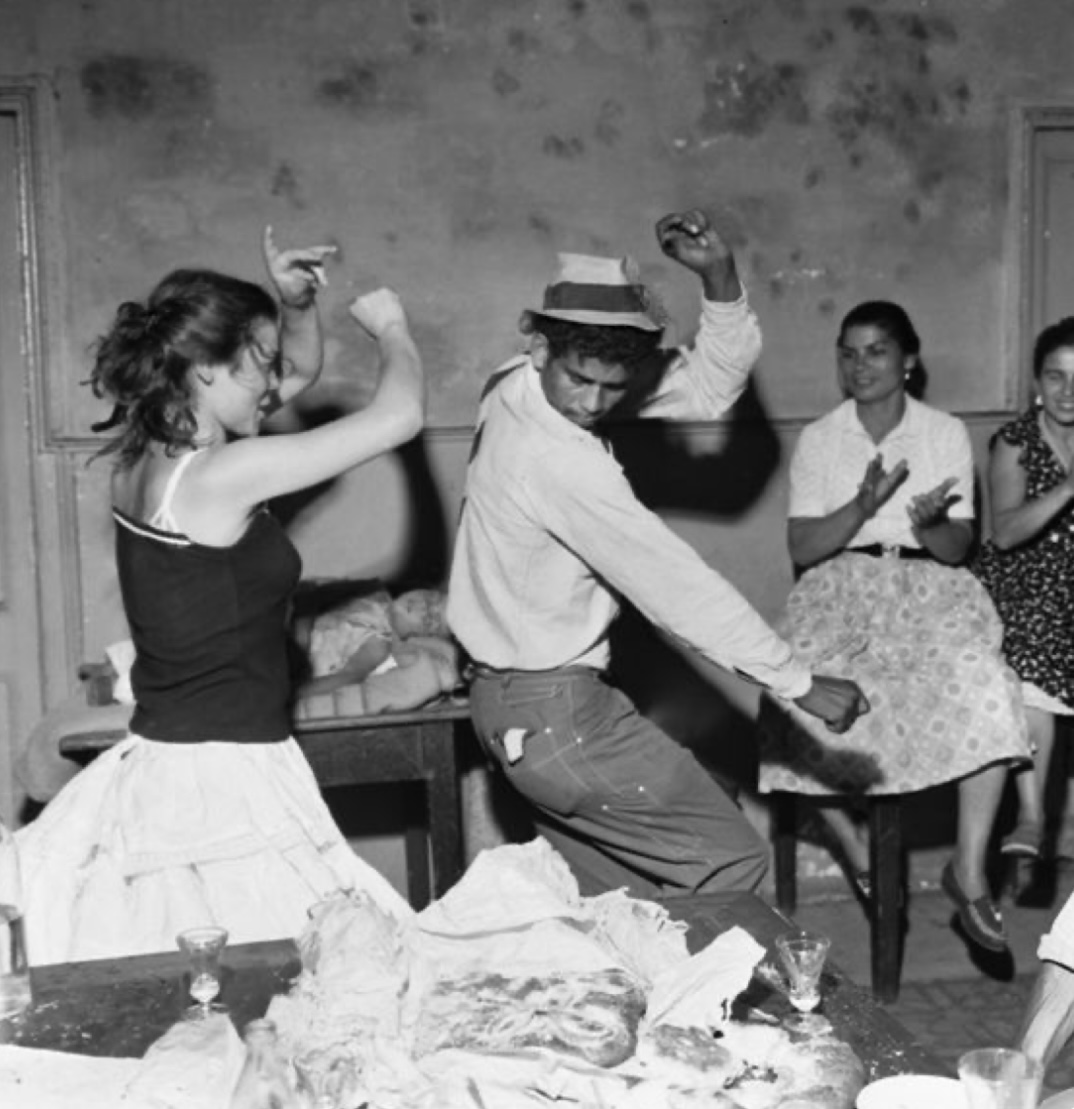 Spirited social dance