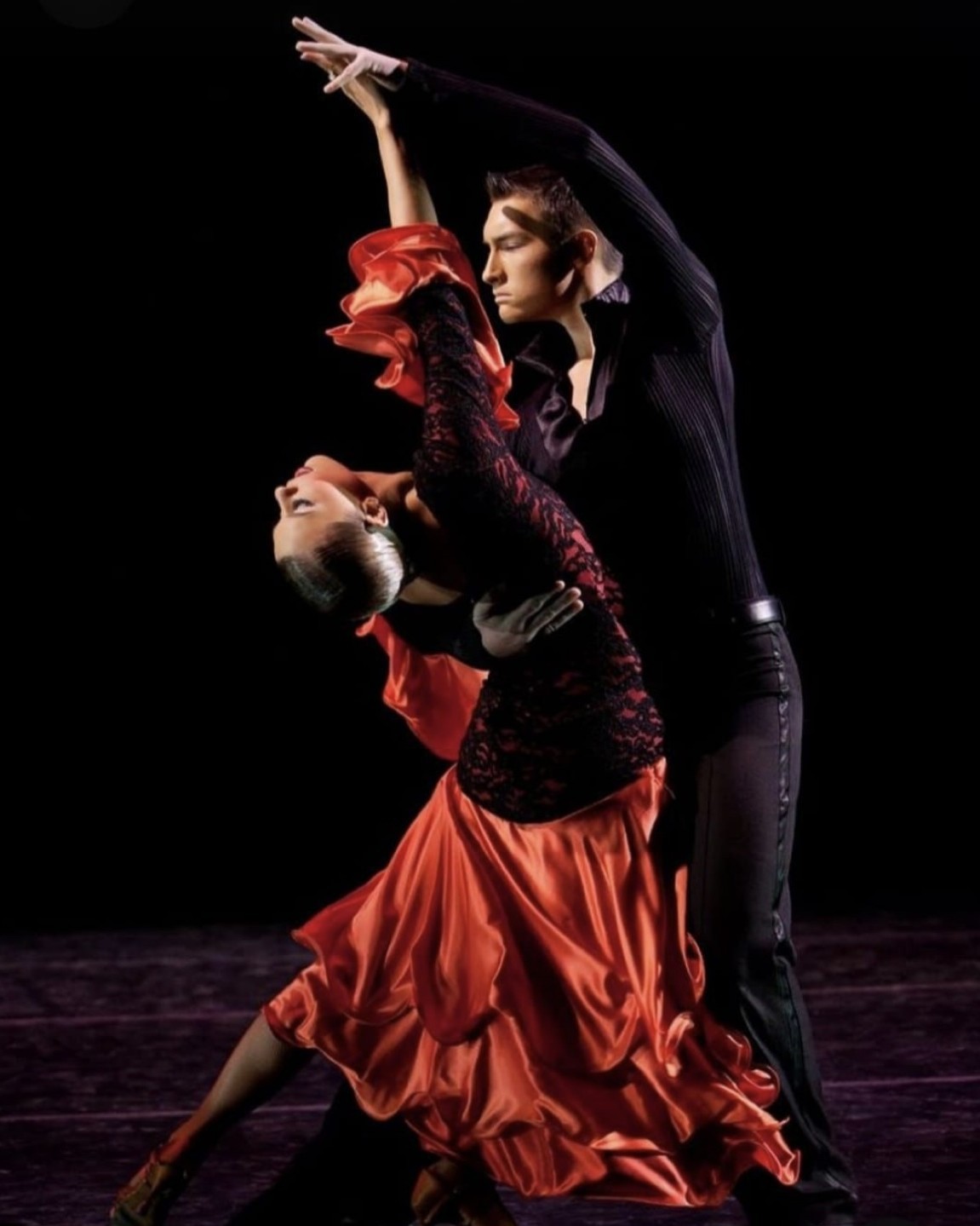 Ballroom pose